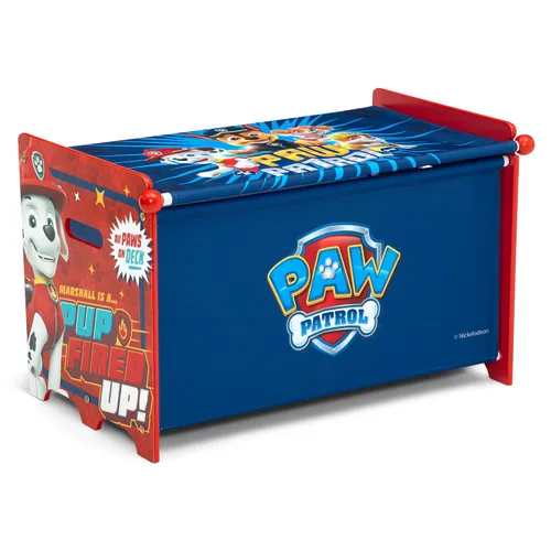 Miniatura 8 de Delta Children – Caja de juguetes Bluey con tapa de tela retráctil