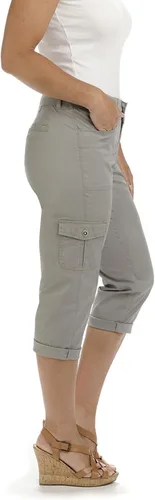 Miniatura 2 de Lee Pantalón capri cargo de ajuste relajado con cintura de punto Austyn para mujer