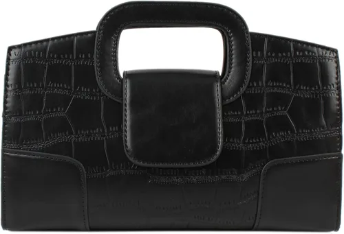 Miniatura 96 de ZLMBAGUS - Bolso de mano para mujer, diseño vintage con solapa y asa, de piel sintética, para llevar al hombro