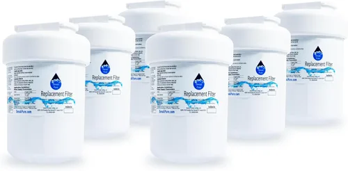 Miniatura 2 de Paquete de 6 filtros de agua de repuesto para refrigerador General Electric GFSL6KKYCLS - Compatible con cartucho de filtro de agua de refrigerador