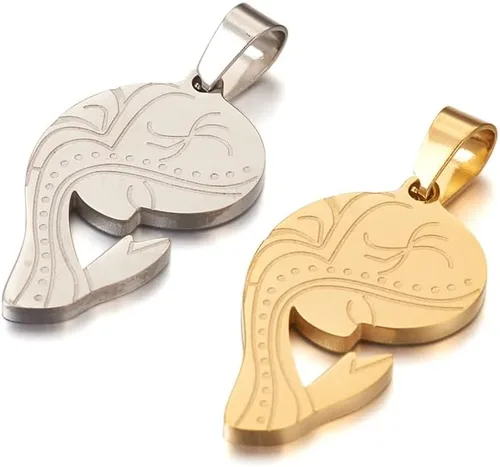 Miniatura 2 de 1 colgante de acero inoxidable 304 de Virgen María, chapado en iones dorados, dijes planos de Nuestra Señora María para hacer pulseras, collares
