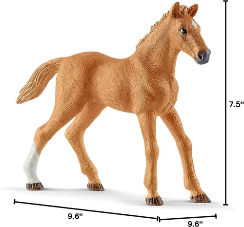 Miniatura 9 de Schleich Horse Club - Juego de caballos de huésped de Hannah, juego de 20 piezas con establo de caballos que incluye yegua, potro, muñeca Hannah