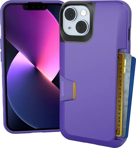 Miniatura 10 de Smartish - Funda tipo cartera para iPhone 11, diseño de cartera volumen 1 [delgada + protectora] con tarjetero - probada para caídas con ranura