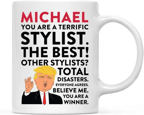 Miniatura 47 de Andaz Press Custom Trump Manual - Taza de café (11.0 fl oz), Actor, 1