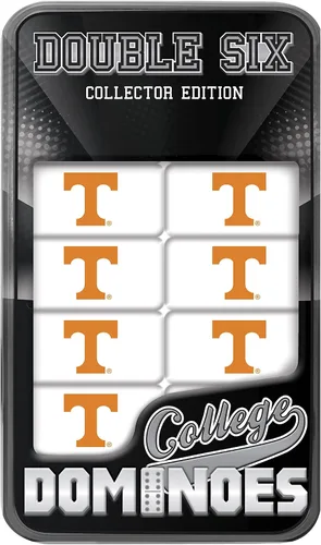 Miniatura 26 de MasterPieces Game Day - NCAA Alabama Crimson Tide - Juego de Dominó Doble Seis de 28 Piezas con Logo del Equipo