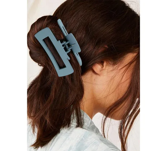 Miniatura 2 de Canitor 4 pinzas para el cabello, agarre fuerte, diseño francés mate, pinzas antideslizantes para cabello grueso y mujeres