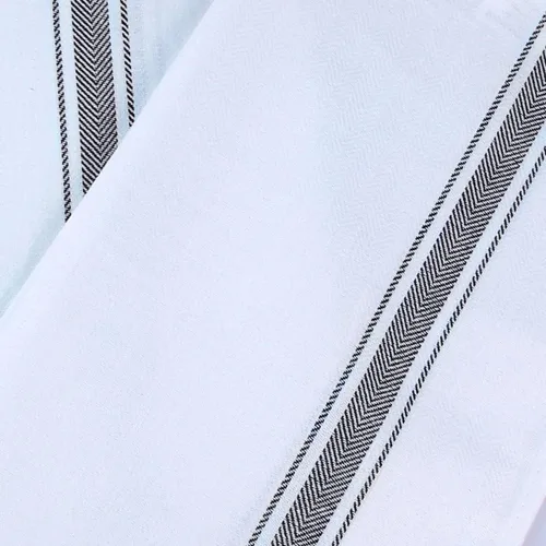 Miniatura 7 de Utopia Towels Juego de 12 paños negros de 15 x 25 pulgadas, 100% algodón hilado en anillo, altamente absorbentes y reutilizables, juego de barra