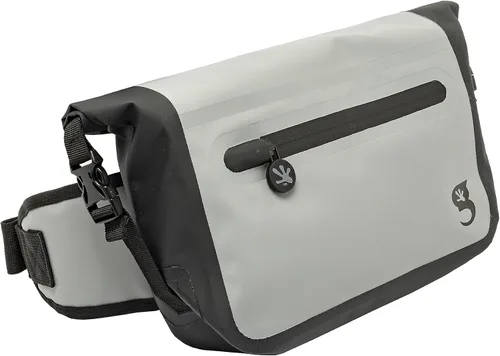Miniatura 2 de geckobrands Riñonera de lona impermeable, duradera, ajustable y resistente al agua con múltiples bolsillos para playa, natación, navegación