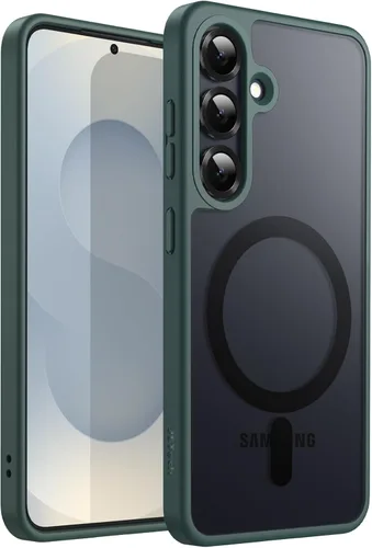 Miniatura 39 de JETech Estuche magnético para Samsung Galaxy S24 5G, compatible con MagSafe, funda protectora para teléfono con parte trasera translúcida y mate a