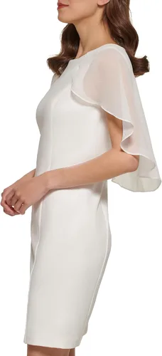Miniatura 2 de DKNY Vestido combinado de manga corta para mujer
