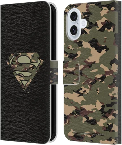 Miniatura 82 de Head Case Designs Funda de piel con licencia oficial de Superman DC Comics con logotipos negros y rojos compatible con Apple iPhone 11