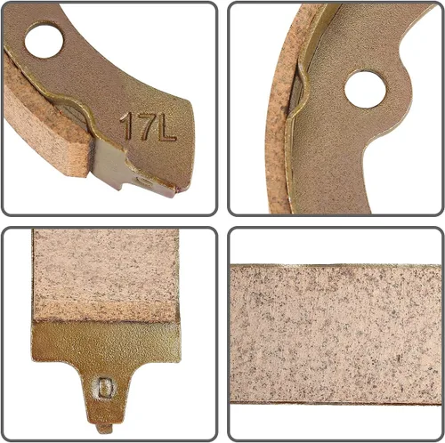 Miniatura 5 de 10L0L Zapatas de freno de carrito de golf para Club Car DS 1995-up, precedente 2004-up, para Yamaha G1 G2 G8 G9, EZGO 1986.5-1996, reemplaza OEM