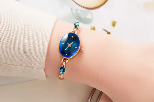Miniatura 4 de Reloj de pulsera para mujer, mini reloj de moda para mujer, reloj de pulsera de cuarzo, resistente al agua para mujer