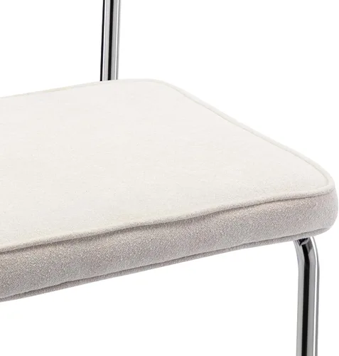 Miniatura 5 de DUHOME Juego de 2 sillas de comedor de ratán, sillas modernas sin brazos, sillas tapizadas, sillas laterales con respaldo tejido de ratán, marco