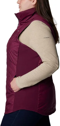 Miniatura 9 de Columbia Chaleco largo Mix It Around para mujer, Marionberry, XS