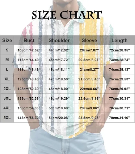 Miniatura 5 de Camisa polo de manga corta para hombre, camiseta de golf a rayas, de manga corta, para vacaciones, casual, cuello en V, camiseta de verano con Rojo