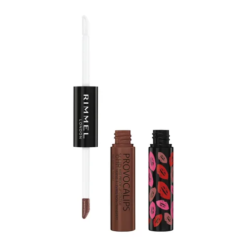 Miniatura 16 de Rimmel London Provocalips 16hr a prueba de besos color labial - Lápiz labial líquido de dos pasos para fijar el color y el brillo - 730 Make Your