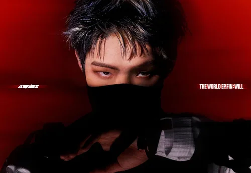 Miniatura 8 de ATEEZ THE WORLD EP.FIN : WILL 2nd Album Photobook+Sticker+Photocard+Tracking Sealed Standard Z Version