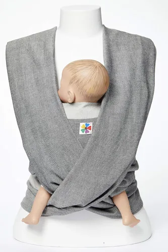 Hip Baby Wrap Portabebés tejido para bebés y niños pequeños, perfecto para baby shower, eslinga, uso y cubierta de lactancia (medianoche)
