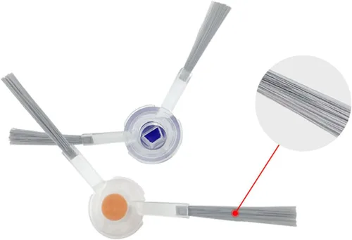 Miniatura 6 de Kit de accesorios de repuesto compatible con aspiradora de robots Narwal Freo, 1 cepillo principal, 6 cepillos laterales, 4 almohadillas para Freo-13