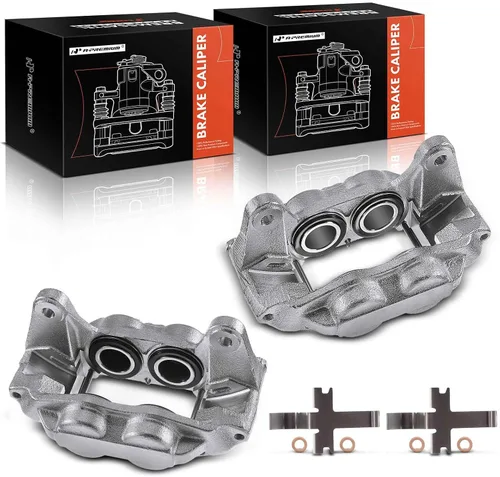 Miniatura 11 de A-Premium Conjunto de pinza de freno de disco compatible con modelos Subaru seleccionados - Impreza WRX/WRX TR/WRX Limited 2006-2007 2.5L