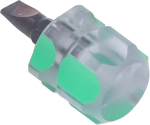 Miniatura 7 de Hztyyier 7 destornilladores de cabeza plana, juego de mini destornilladores para máquina de coser con mango ergonómico antideslizante para uso
