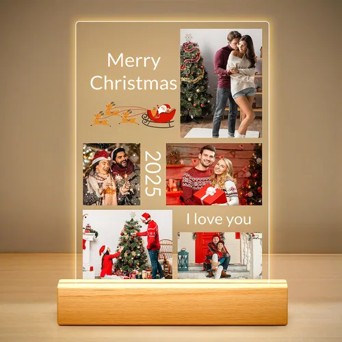 Miniatura 21 de Marco de fotos personalizado con luz nocturna, marcos de fotos personalizados con foto, marco de fotos personalizado, regalos de cumpleaños