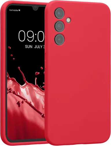 Miniatura 12 de kwmobile Funda compatible con Samsung Galaxy A13 4G - Funda delgada de silicona TPU - Acabado suave al tacto - Amarillo radiante