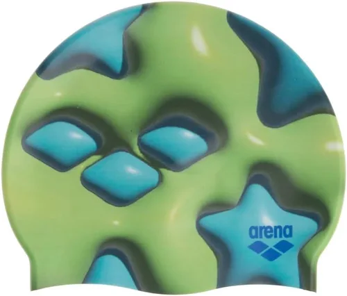 Miniatura 11 de Arena Gorra de natación de silicona elástica unisex HD para adultos, equipo de natación suave y elástico para piscina