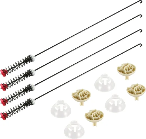 W11130356 Kit de varilla de suspensión de 28.3 pulgadas compatible con lavadora Whirl-pool Ken-more Mag-tag - Reemplaza W10594084 W10735787