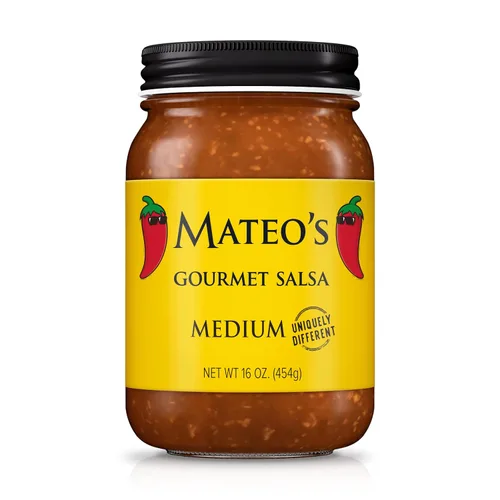 Salsa Media de Mateo's, 70 Onzas