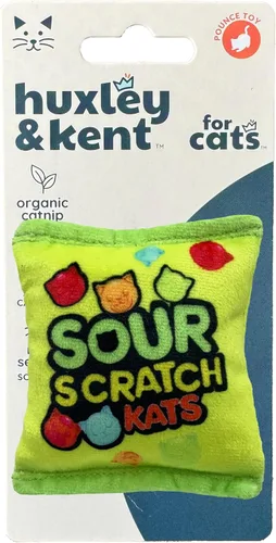 Miniatura 31 de Huxley & Kent Juguete de Peluche para Gatos - Juguete Interactivo de Hierba Gatera para Gatos y Gatitos - Suave con Crujido y Hierba Gatera