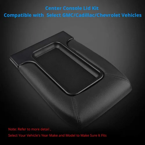 Miniatura 5 de Compatible con la tapa de la consola central, kit de reposabrazos Chevy GMC Pickup Truck Suburban Tahoe Silverado Sierra Yukon XL reemplaza 19127364