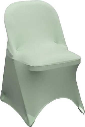 Miniatura 78 de YOUR CHAIR COVERS - Funda para silla plegable de elastano azul claro - Funda de cojín tapizada plegable elástica ajustable extraíble lavable