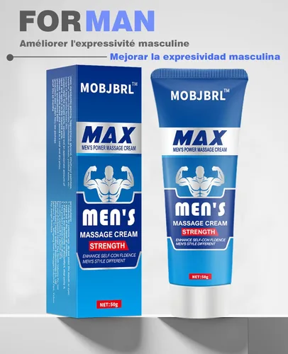 Miniatura 2 de Crema de mejora para hombres, crema de masaje Corporal para Partes privadas, mejora la durabilidad de Los Hombres