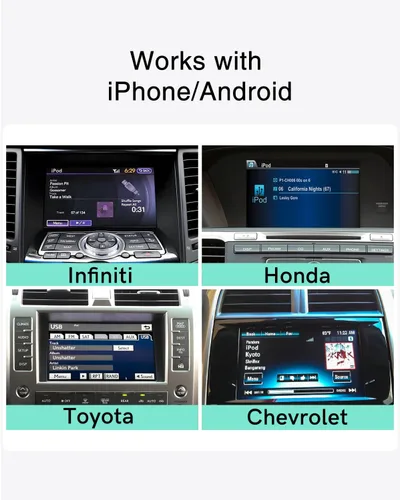 Miniatura 5 de Adaptador USB Bluetooth para coche aptX-HD Sound- Compatible con Infiniti, Honda, Toyota, Lexus, GMC, Volvo, Ford, Mazda sin Bluetooth de coche