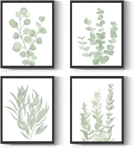 Miniatura 10 de Drsoum Arte inspirador enmarcado para pared, diseño botánico bohemio, decoración de pared, cita motivacional, oficina, estudio, sala de estar