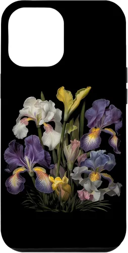 Funda para iPhone 12 Pro Max Iris Flower Garden Gardener Botanist Flowers