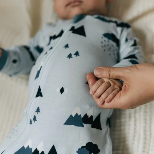 Miniatura 64 de ZippyJamz - Pijama orgánica para bebé con pies y cremallera para cambiar pañales fácil y rápido