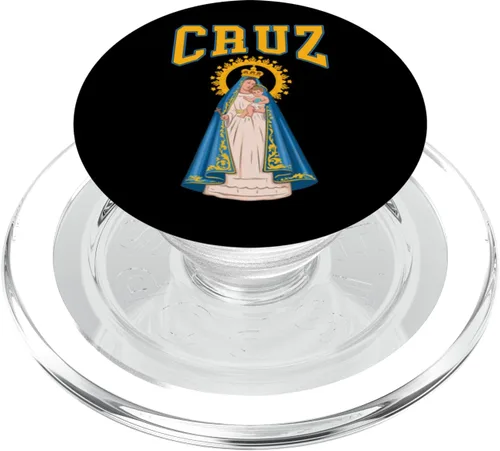 Miniatura 8 de Virgen de La Caridad del Cobre con apellido Cruz PopSockets Standard PopGrip