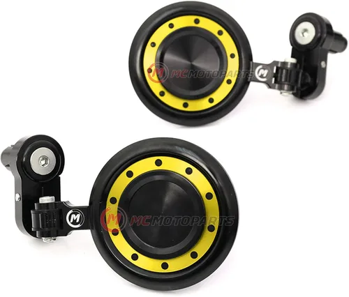 Miniatura 6 de MC MOTOPARTS Espejos de extremo de barra REACTOR azules compatibles con Z800 Z1000 Ninja 650R ZX-6R Ninja 636 KLE 650 NINJA 250 R
