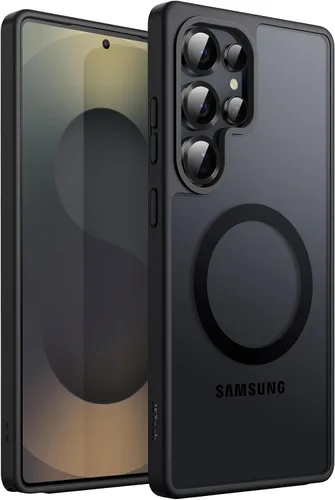 Miniatura 24 de JETech Estuche magnético para Samsung Galaxy S24 5G, compatible con MagSafe, funda protectora para teléfono con parte trasera translúcida y mate a
