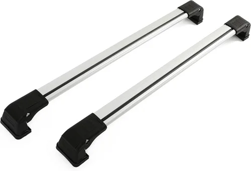 HECASA Barras transversales con cerradura compatibles con Mazda 5 220 libras 2006-2017, portaequipajes, portaequipajes, portaequipajes, rieles