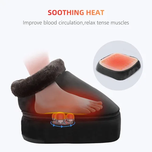 Miniatura 3 de Masajeador Calentador de Pies COMFIER, Regalos para Mujeres, Hombres, Masajeador Shiatsu de Pies con Calor, Almohadilla Eléctrica de Calor