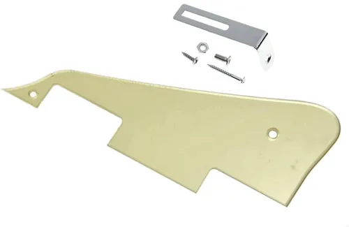 Miniatura 55 de Dopro Golpeador de guitarra LP de 1 capa con soporte cromado para Epiphone Les Paul