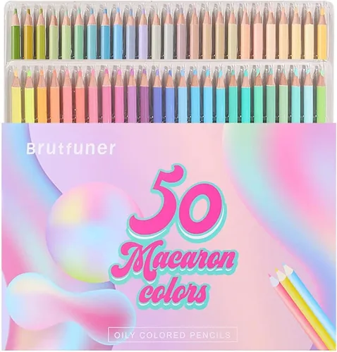 24 lápices de colores, núcleo suave de alta calidad, 24 colores únicos, sin duplicados, juego de lápices de colores para adultos, dibujo de