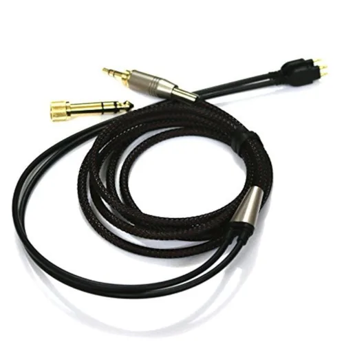 Miniatura 7 de NewFantasia - Cable de audio de repuesto compatible con auriculares Sennheiser HD650, HD600, HD580, HD58X, HD660S, HD660S2, Massdrop HD6XX