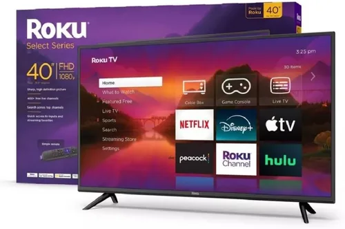 Miniatura 2 de Roku 40 pulgadas Select Series 1080p Full HD Smart TV Remote, diseñado para transmisión sin problemas, Wi-Fi, potenciador de color - 40R3B4