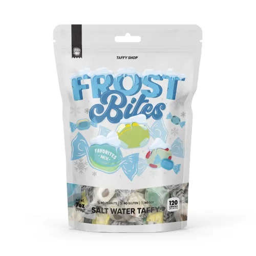 Miniatura 10 de Taffy Shop, Favoritos de los Amantes del Caramelo, Caramelo de Agua Salada – Surtido de Caramelos Gourmet Blandos y Masticables, Paquete