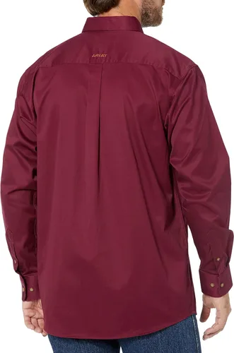 Miniatura 2 de Camisa lisa de Ariat, hecha de sarga para hombre